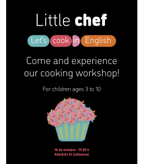 EL CAÑAVERAL. 23-10. LITTLE CHEF. 3 AÑOS EL CAÑAVERAL. 23-10. LITTLE CHEF. 3 AÑOS