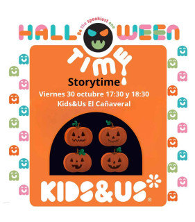EL CAÑAVERAL. 30-10. STORYTIME TRICK OR TREAT. 3-8 AÑOS